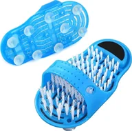 Masażery - Masażer Korbi SZCZOTKA DO MYCIA STÓP KLAPKI POD PRYSZNIC PUMEKS - miniaturka - grafika 1