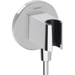 Hansgrohe FixFit S przyłącze kątowe z uchwytem prysznicowym chrom 26888000 - Akcesoria do armatury i ceramiki - miniaturka - grafika 1