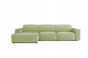 Sofa modułowa L California narożnik tkanina Matt Velvet jasnozielony lewy - Narożniki - miniaturka - grafika 1