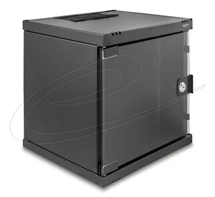 DeLOCK 43422 stojak 6U Stojak wolnostojący/ścienny/podłogowy Czarny 43422 - Szafy rack - miniaturka - grafika 1