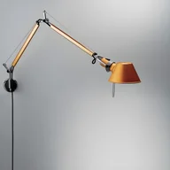 Lampy ścienne - Pomarańczowy kinkiet Tolomeo Micro Parete - miniaturka - grafika 1