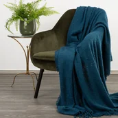 Koce - Koc Eurofirany Bela granatowy 150x180 cm - miniaturka - grafika 1