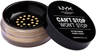 NYX CANT STOP WONT STOP SETTING POWDER-BANANA - Pudry do twarzy - miniaturka - grafika 3