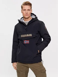 Napapijri Kurtka anorak Rainforest Pocket 2 NP0A4GMD Czarny Regular Fit - Kurtki męskie - miniaturka - grafika 1