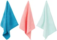 Ściereczki, gąbki, czyściki - Ściereczki z mikrowłókien Spargo 35x35 cm 3szt kolorowe - miniaturka - grafika 1