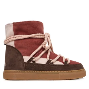 Śniegowce Inuikii Patchwork 3001.003.0072 Bordowy - Śniegowce damskie - miniaturka - grafika 1