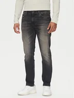 Spodnie męskie - BOSS Jeansy Delaware Bo 50534701 Szary Slim Fit - miniaturka - grafika 1