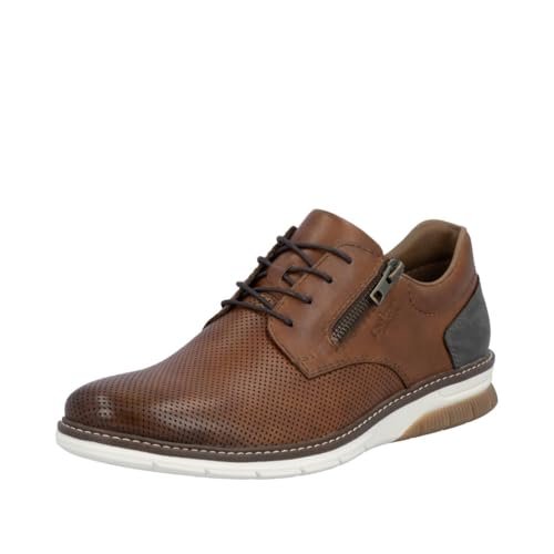 Rieker Męskie buty sznurowane 14412, brązowe, 40 EU