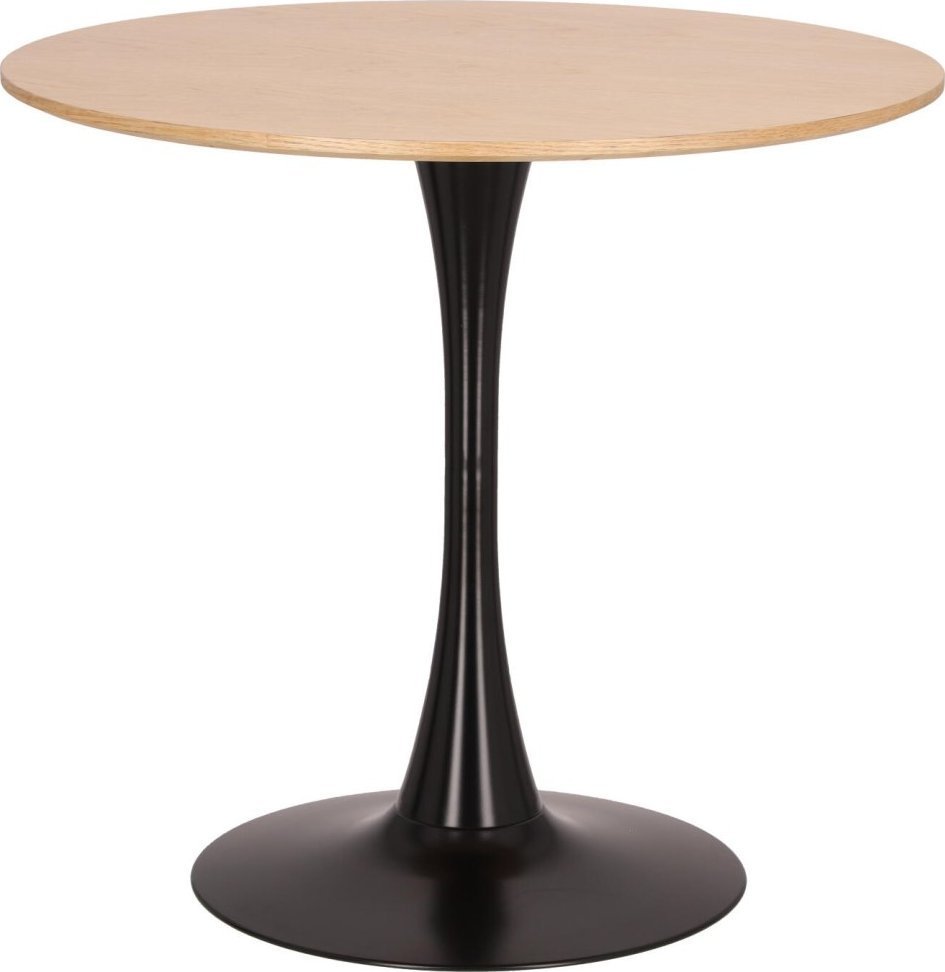 Simplet Stół Simplet Skinny dąb/ czarny 80 cm