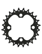 Części rowerowe - SHIMANO Tarcza mechanizmu korbowego SLX FC-M660-10 czarny-srebrny / Ilość zębów: 32 Y1LV98080 - miniaturka - grafika 1