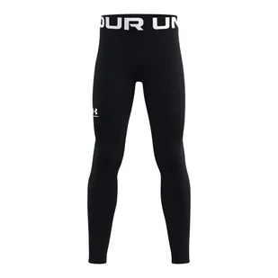Dziecięce Legginsy UNDER ARMOUR UA CG ARMOUR LEGGINGS 1366374-001 – Czarny - Legginsy - miniaturka - grafika 1