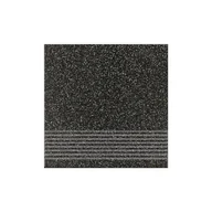 Płytki klinkierowe - Stopnica Milton Graphite 29.7x29.7 Cersanit - miniaturka - grafika 1