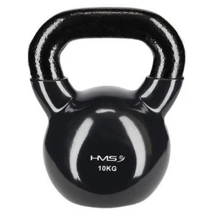 HMS KNV10 BLACK KETTLEBELL ŻELIWNY POKRYTY WINYLEM AL*_17-64-069 - Kettlebell - miniaturka - grafika 1