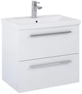 Szafki łazienkowe - Elita 166712 SZAFKA KWADRO PLUS 60 2S WHITE HG PDW - miniaturka - grafika 1