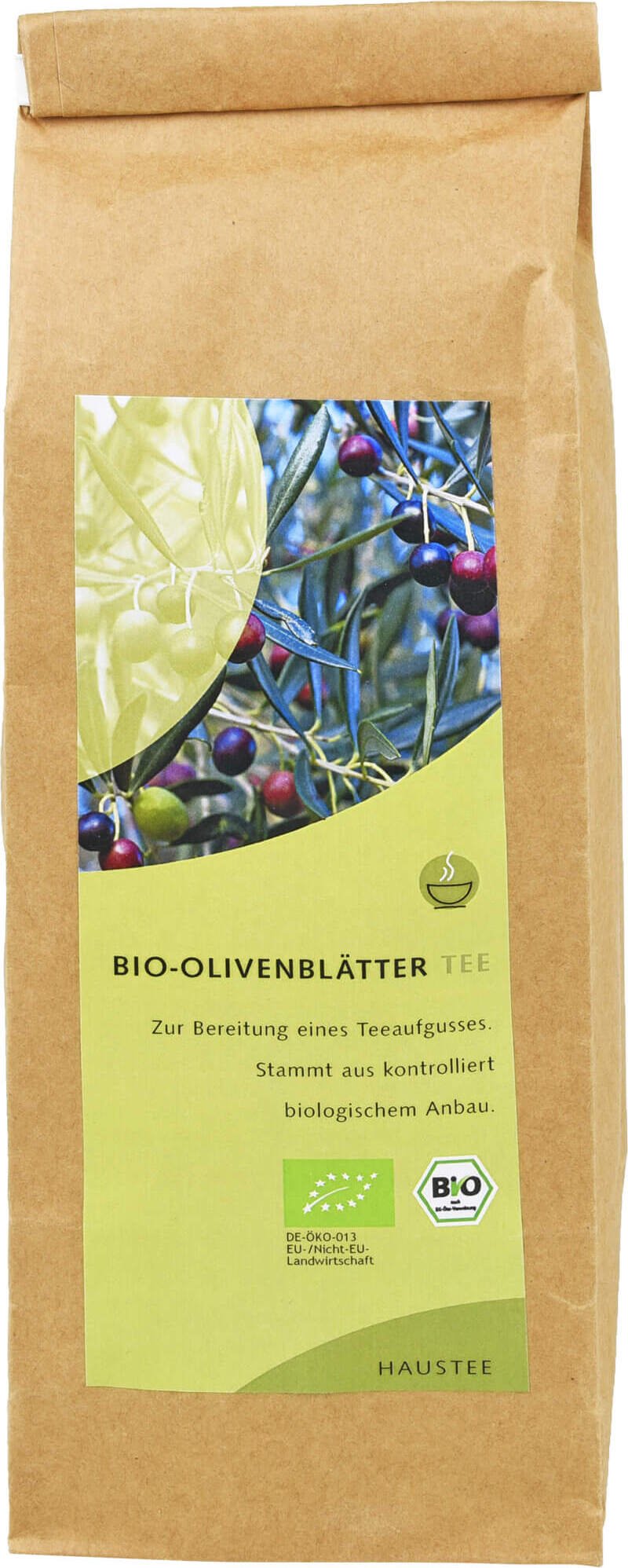 Organiczna herbata liściasta z oliwek 70 g