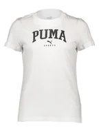 Koszulki i topy damskie - Puma Koszulka "Squad" w kolorze białym - miniaturka - grafika 1