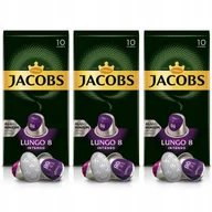 Kawa w kapsułkach i saszetkach - Kapsułki do Nespresso Jacobs Lungo 8 Intenso 30 szt. - miniaturka - grafika 1