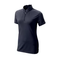 Golf - Koszulka golfowa Wilson SCALLOPED COLLAR POLO (damska, granatowa, rozm. M) - miniaturka - grafika 1