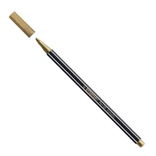 Flamaster STABILO Pen 68/810 Metallic złoty - Flamastry - miniaturka - grafika 1