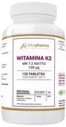 Leki przeciwbólowe - Altopharma Witamina K2 MK-7 z Natto 100 g 120 tabletek 1146129 - miniaturka - grafika 1