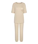 Bielizna nocna - Triumph piżama damska z krótkim rękawem Endless Comfort PK SSL 10 CO/MD-42 - miniaturka - grafika 1