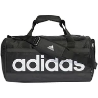 Torby sportowe - Adidas, Torba sportowa, Essentials Linear Duffel S, HT4742, czarno-biała - miniaturka - grafika 1