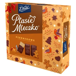 Ptasie Mleczko® Piernikowe - Świąteczne 340 g E.Wedel - Bombonierki i czekoladki - miniaturka - grafika 1