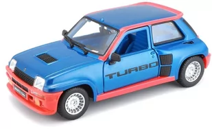 Bburago, Renault 5 Turbo Blue-Red 1:24 BBURAGO BBurago - Kolekcjonerskie modele pojazdów - miniaturka - grafika 1