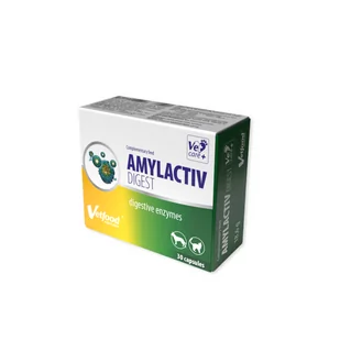 Vetfood Amylactiv Digest 30 Tabletki - Suplementy i witaminy dla psów - miniaturka - grafika 1