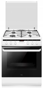 Kuchenka gazowo-elektryczna Amica 6018GE3.43eEHZpTaDNQ(W) - Kuchenki gazowo-elektryczne - miniaturka - grafika 1
