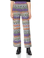 Spodnie damskie - Desigual Damskie spodnie Volga Casual, wielokolorowy, XS - miniaturka - grafika 1