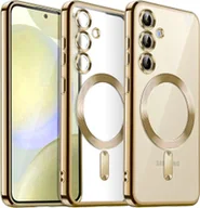 Etui i futerały do telefonów - Etui Supero do Samsung Galaxy A56 5G, przezroczysto-złote - miniaturka - grafika 1