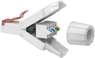 Wtyk sieciowy RJ45 8P8C CAT6 UTP skręcany Goobay - Kable miedziane - miniaturka - grafika 1