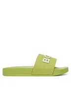 Buty dla chłopców - BOSS Klapki J51643 M Zielony - miniaturka - grafika 1