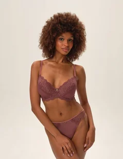 Biustonosz miękki Ofiel - fiołkowo-różowy (mauve) 65F - Biustonosze - miniaturka - grafika 1