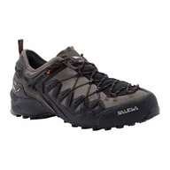 Buty trekkingowe męskie - Buty podejściowe męskie Salewa Wildfire Edge wallnut/fluo orange 41 - miniaturka - grafika 1