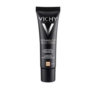 Vichy dermablend KOREKTA 3D podkład wyrównujący powierzchnię skóry nr 20 kolor vanilla 30 ml |  OD 149 PLN! - Podkłady do twarzy - miniaturka - grafika 1