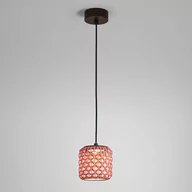 Lampy ogrodowe - Lampa wisząca zewnętrzna Bover Nans S/16 LED, czerwona - miniaturka - grafika 1