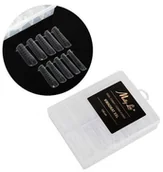 Sztuczne paznokcie i akcesoria - Górne formy dual tunelowe o długości XXL do budowy paznokci kwadrat YQ-4 120 szt - miniaturka - grafika 1