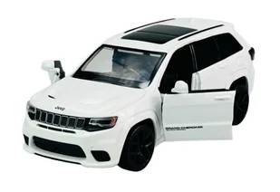 TAYUMO JEEP GRAND CHEROKEE TRACKHAWK BIAŁY 1:36 36170211 - Samochody i pojazdy dla dzieci - miniaturka - grafika 1