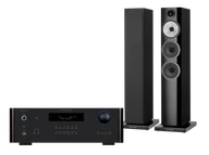 Zestawy stereo - Rotel RA-1572 MkII (czarny) + 704 S3 (czarny) - miniaturka - grafika 1