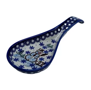 Ceramiczna podstawka kuchenna Ceramika Bolesławiec - Świeczniki - miniaturka - grafika 1