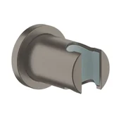 Akcesoria łazienkowe - Grohe GROHE ścian uchwyt do prysznica Rainshower 27074 N. verstb. okrągłe Ros. Hard Graphite geb. 27074AL0 - miniaturka - grafika 1