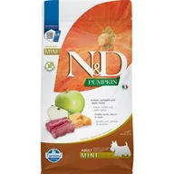 Sucha karma dla psów - Karma dla psa FARMINA N&D Pumpkin Vension Jeleń z dynią i jabłkiem Adult Mini 2 kg - miniaturka - grafika 1