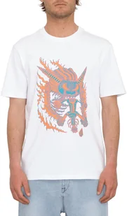 t-shirt VOLCOM TETSUNORI 1 TEE White - Koszulki męskie - miniaturka - grafika 1