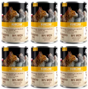 Pet Republic PetRepublic kawałki w sosie z kurczakiem(steril) 6x400g 56577-uniw - Mokra karma dla kotów - miniaturka - grafika 1