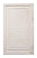 Dywaniki łazienkowe - Dywanik łazienkowy Moyo Border 60x100 cm kremowy - miniaturka - grafika 1