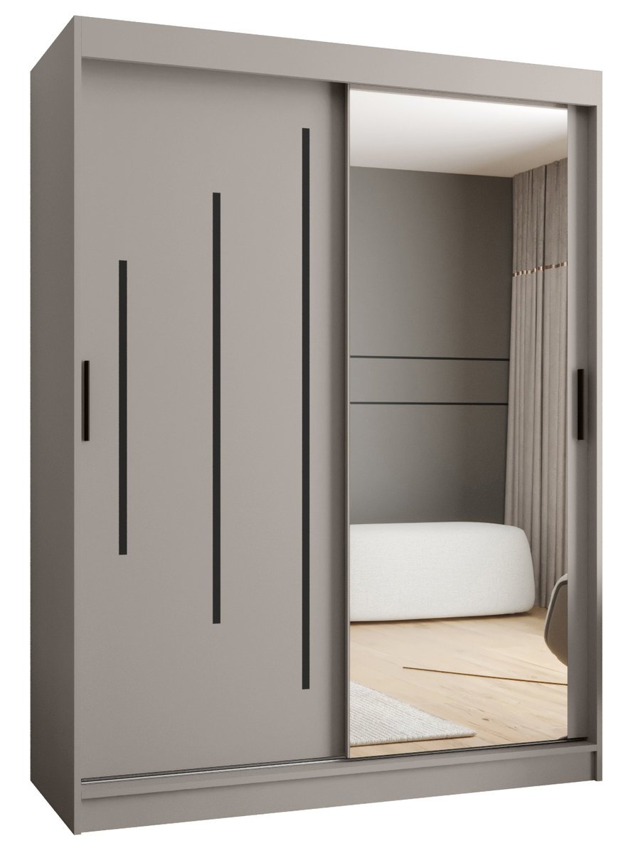 Szafa przesuwna RUBINO Y2 150 gł. 62 kaszmir