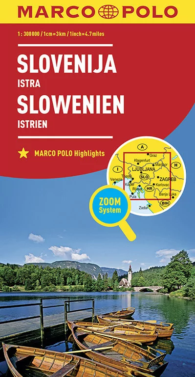 Słowenia Istria mapa - Euro Pilot