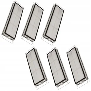 6x filtry HEPA do Xiaomi RoboRock S6 S5 S50 S55 MAX S51 Xiaowa E25 E35 MI - Filtry do odkurzaczy - miniaturka - grafika 1